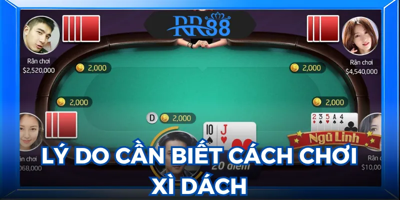 cách chơi xì dách