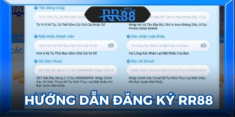 đăng ký RR88